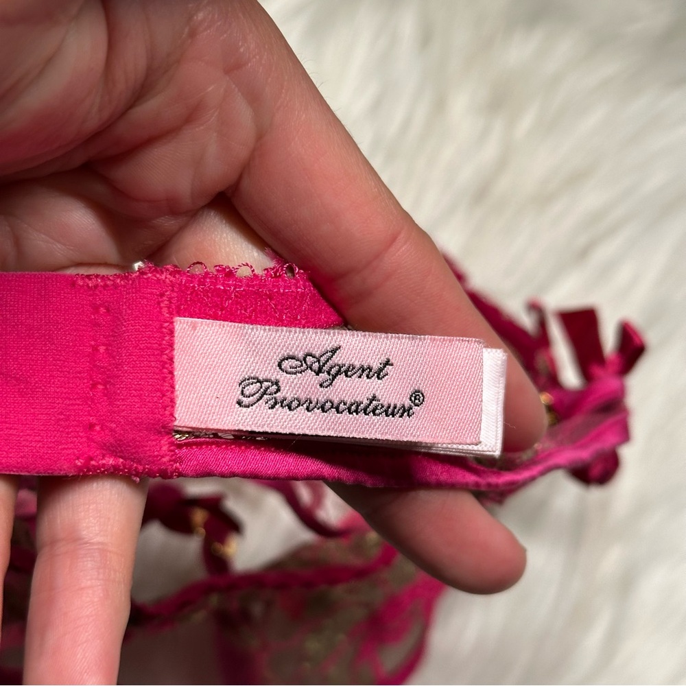 Agent Provocateur Lysianne Bra and Suspenders - Picture 12 of 12